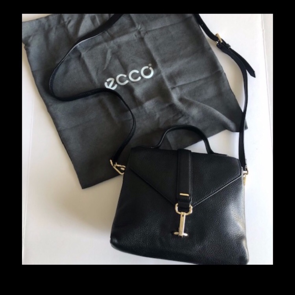 Ecco Shoes Crossbody Leather Bag